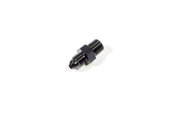 Triple X Race Components - Triple X Race Co. Adapter Fitting Straight 3 AN Male to 1/8" NPT Male Aluminum - Black Anodize