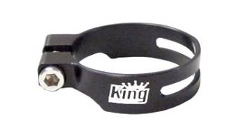 King Racing Products - King Racing Products Ultimate Hose Clamp T-Bolt 2.00 to 2.30" Range -Aluminum Black Anodize - 1-3/4" ID Hose Couplers