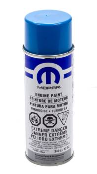 Mopar Performance - MOPAR PERFORMANCE Engine Paint High Temp Acrylic Enamel Turquoise - 16.00 oz Aerosol