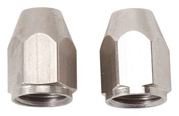 Russell Performance Products - Russell Performance Products Tube Nut Fitting 3 AN 3/16" Tube Steel - Integrated Tube Sleeve