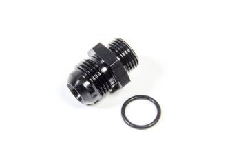 Triple X Race Components - Triple X Race Co. Adapter Fitting Straight 10 AN Male to 8 AN Male O-Ring Aluminum - Black Anodize