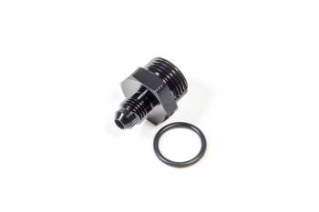 Triple X Race Components - Triple X Race Co. Adapter Fitting Straight 4 AN Male to 8 AN Male O-Ring Aluminum - Black Anodize