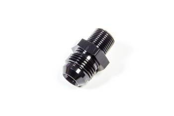 Triple X Race Components - Triple X Race Co. Adapter Fitting Straight 10 AN Male to 3/8" NPT Male Aluminum - Black Anodize