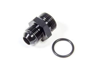 Triple X Race Components - Triple X Race Co. Adapter Fitting Straight 8 AN Male to 10 AN Male O-Ring Aluminum - Black Anodize