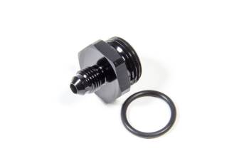 Triple X Race Components - Triple X Race Co. Adapter Fitting Straight 4 AN Male to 10 AN Male O-Ring Aluminum - Black Anodize