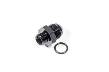 Triple X Race Components - Triple X Race Co. Adapter Fitting Straight 8 AN Male to 6 AN Male O-Ring Aluminum - Black Anodize