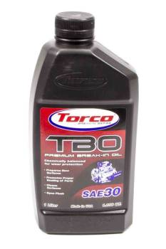 Torco - Torco TBO Break-In Motor Oil ZDDP 30W Conventional - 1 L