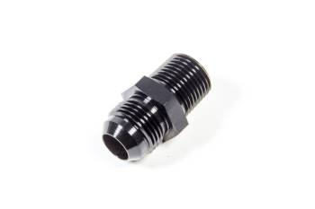 Triple X Race Components - Triple X Race Co. Adapter Fitting Straight 10 AN Male to 1/2" NPT Male Aluminum - Black Anodize