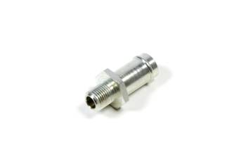 Walbro - Walbro Fuel Pump Adapter Fitting Straight 10 mm x 1 to 8 mm Hose Barb- Steel Chromate - Walbro Inline Fuel Pumps