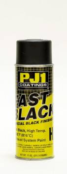 PJ1 Products - PJ1 Products Fast Black Paint Exhaust High Temp Enamel - Flat Black
