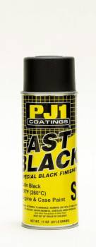 PJ1 Products - PJ1 Products Fast Black Paint Engine High Temp Enamel - Satin Black