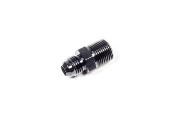 Triple X Race Components - Triple X Race Co. Adapter Fitting Straight 6 AN Male to 3/8" NPT Male Aluminum - Black Anodize