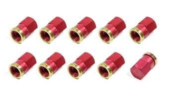 Tiger Rear Ends - Tiger Rear Ends Gear Cover Nut Standard 3/8-16" Thread Aluminum - Red Anodize