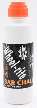 Clear 1 Racing - Clear 1 Racing Wheelie-Rite Wheelie Bar Marker Chalk Orange 3 oz Bottle/Applicator - Each