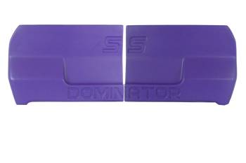 Dominator Racing Products - Dominator Racing Products Complete Tail Street Stock Molded Plastic Purple - Universal