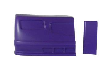 Dominator Racing Products - Dominator Racing Products Passenger Side Nose Street Stock Fender Extension Included Molded Plastic - Purple