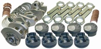 Eagle Specialty Products - Eagle 489 CID Rotating Assembly Forged Crank Forged Pistons 4.250" Stroke - 4.280" Bore - 6.385" H Beam Rods