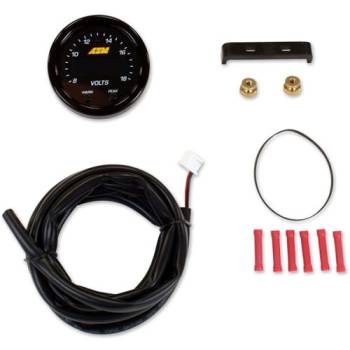 AEM Electronics - AEM X-Series Voltmeter 8-18V Electric Digital - 2-1/16" Diameter
