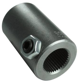 Borgeson - Borgeson 5/8-36" Spline to 3/4" Smooth Steering Shaft Coupler Steel Natural Universal - Each