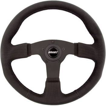 Grant Products - Grant Steering Wheels Gripper Steering Wheel 13-1/2" Diameter 3-Spoke 1" Dish - Diamond Textured Vinyl Grip