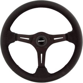 Grant Products - Grant Steering Wheels Gripper Steering Wheel 13-3/4" Diameter 3-Spoke 3-1/2" Dish - Diamond Textured Vinyl Grip