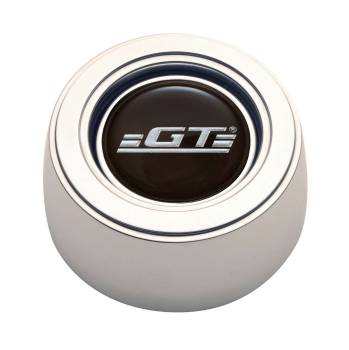 GT Performance - GT Performance GT3 Hi-Rise Horn Button GT Logo Billet Aluminum Polished - 3 Bolt Steering Wheels