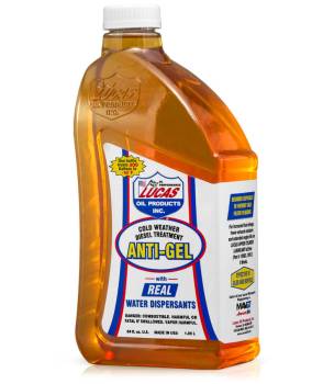Lucas Oil Products - Lucas Oil Products Cold Weather Fuel Additive Anti-Gel 1/2 gal Diesel - Each