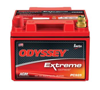Odyssey Battery - Odyssey Battery AGM Battery 12V 480 Cranking Amps Top Post Screw" Terminals - 6.64" L x 5.04" H x 7.05" W