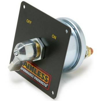 Painless Performance Products - Painless Rotary Switch Battery Disconnect Panel Mount 175 Amp 12V - Aluminum On/Off Panel
