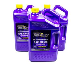 Royal Purple - Royal Purple 5W20 Motor Oil Synthetic 5 qt - Set of 3