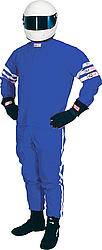 RJS Racing Equipment - RJS Proban Driving Suit Jacket (Only) - 1 Layer - Blue - Large