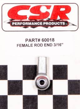 CSR Performance Products - CSR Performance 3/16" Female Rod End