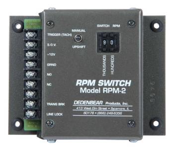 Dedenbear - Dedenbear Adjustable RPM Activated Switch 100 RPM Increments - Analog