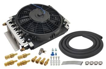 Derale Performance - Derale 16 Pass Electra-Cool Remote Transmission Cooler Kit -6AN Inlets