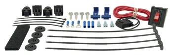 Derale Performance - Derale Complete Plastic Rod Mounting Kit w/ Switch