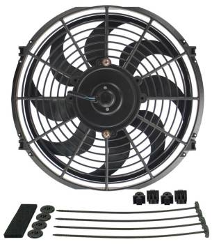 Derale Performance - Derale 12" Dyno-Cool Curved Blade Electric Fan