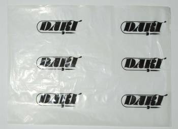 Dart Machinery - Dart Machinery 37-1/2 x 57-1/2" Engine Storage Bag 4 mil Dart Logo Plastic - Clear