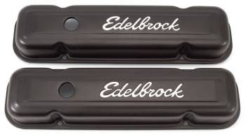 Edelbrock - Edelbrock Signature Series Valve Covers Short Breather Hole Grommets - Edelbrock Logo