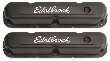 Edelbrock - Edelbrock Signature Series Valve Covers SB Chrysler Black