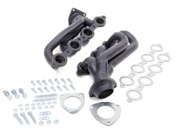 Flowtech - Flowtech Shorty Headers 1-5/8" Primary 2-1/2" Collector Steel - Black Paint