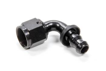 Fragola Performance Systems - Fragola 90 -10 AN Female to -8 Push-Lite Hose End Reducer - Black