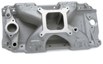 Chevrolet Performance - GM Performance Parts ZZ572/620 Intake Manifold Square Bore Single Plan Aluminum - Natural