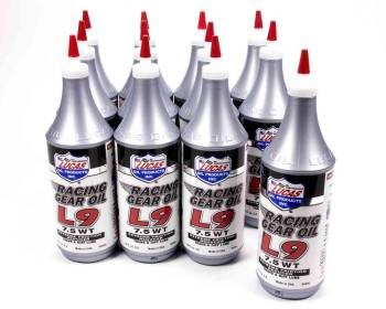 Lucas Oil Products - Lucas Oil Products Racing Gear Oil L9 Gear Oil 7.5WT Synthetic 1 qt - Set of 12