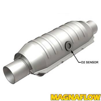 Magnaflow Performance Exhaust - Magnaflow Performance Exhaust Heavy Metal Catalytic Converter 2-1/2" Inlet/Outlet 5-1/8 x 11" Case 15" Long - Stainless