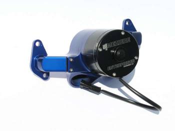 Meziere Enterprises - Meziere BB Ford Billet Electric Water Pump - Hi-Flow - Blue