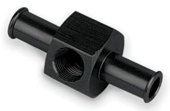 Moroso Performance Products - Moroso Fuel Pressure Gauge Fitting - 3/8" Line w/ Hose Fitting