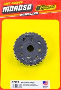 Moroso Performance Products - Moroso Electric Water Pump Pulley