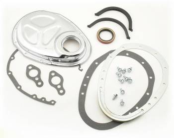 Mr. Gasket - Mr. Gasket Quick-Change Cam Cover Kit - Includes Complete Set Of Gaskets / Retainer / Timing Cover