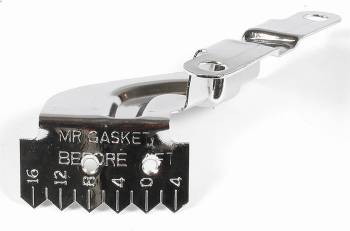 Mr. Gasket - Mr. Gasket Timing Tab - Chrome Plated