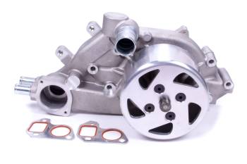 PRW Industries - PRW INDUSTRIES Mechanical Water Pump High Performance 3/4" Shaft Polished Pulley - Aluminum